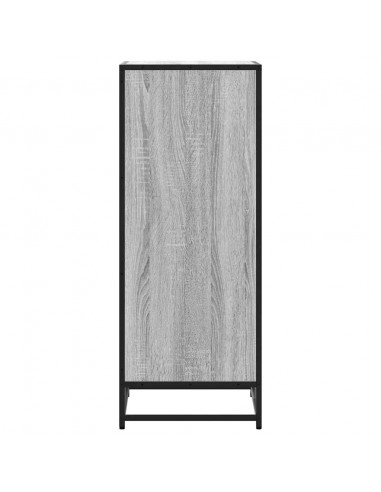 Scarpiera Grigio Sonoma 48x38x97,5 cm in Legno Multistrato