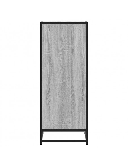 Scarpiera Grigio Sonoma 48x38x97,5 cm in Legno Multistrato