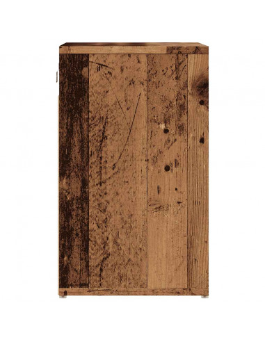 Scarpiera Legno Antico 52x30x50 cm