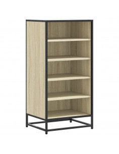 Scarpiera Rovere Sonoma 48x38x97,5 cm in Legno Multistrato