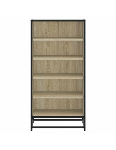 Scarpiera Rovere Sonoma 48x38x97,5 cm in Legno Multistrato