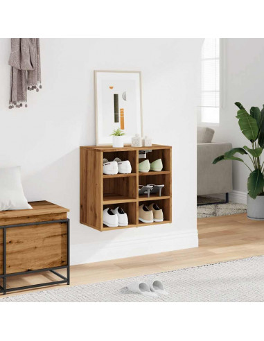 Scarpiera Rovere Artigianale 52x30x50 cm