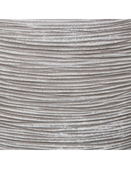 Capi Vaso Nature Rib Elegante Basso 36x47 cm Avorio KOFI782