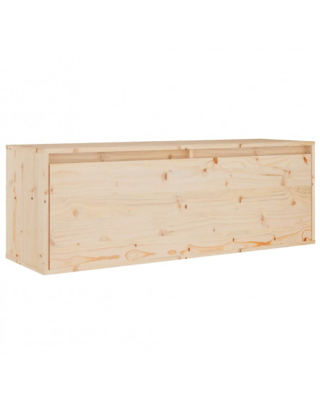 Mobili Porta TV 3 pz in Legno Massello di Pino