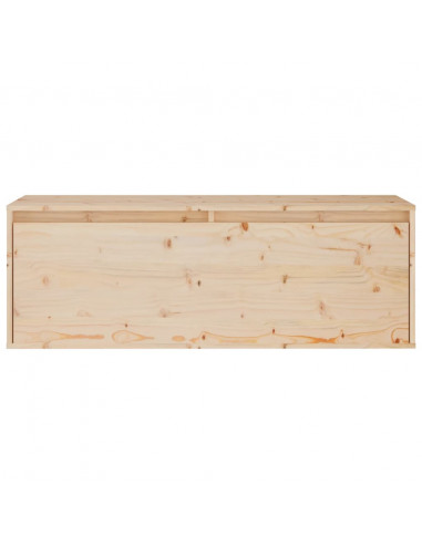 Mobili Porta TV 3 pz in Legno Massello di Pino