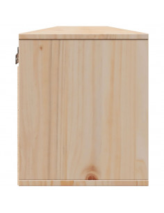 Pensili 2 pz 100x30x35 cm in Legno Massello di Pino 2