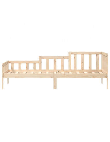 Dormeuse 80x200 cm in Legno Massello di Pino