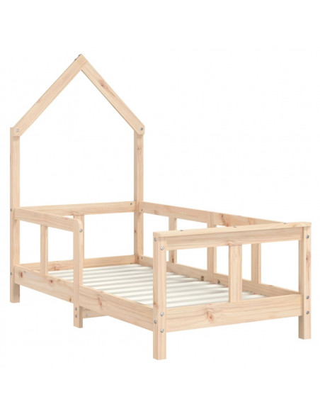 Giroletto per Bambini 70x140 cm in Legno Massello di Pino