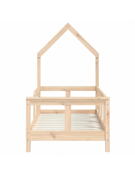 Giroletto per Bambini 70x140 cm in Legno Massello di Pino
