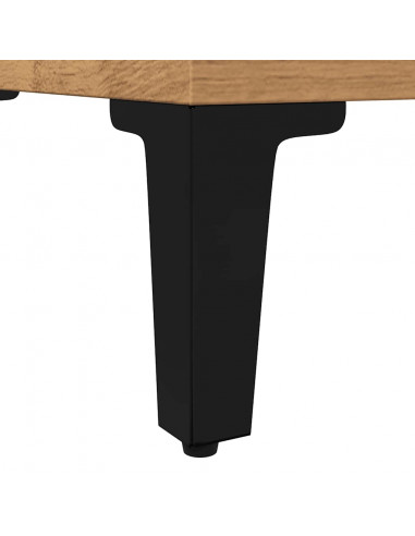 Armadietto da Bagno Rovere Artigianale 30x30x100 cm Truciolato