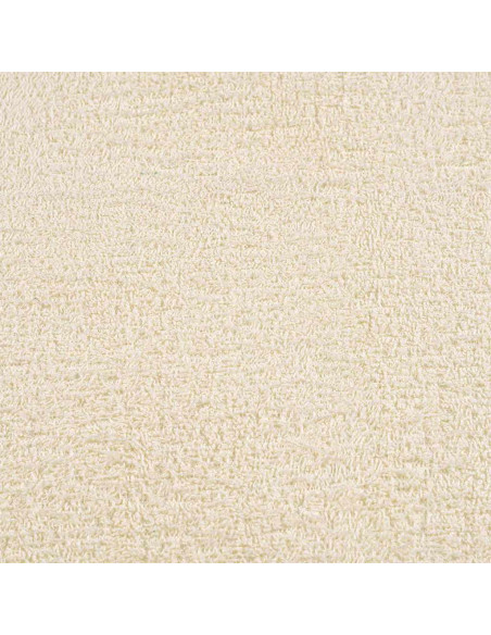 Asciugamani 2 pz Crema 50x100 cm 360 g/m² 100% Cotone