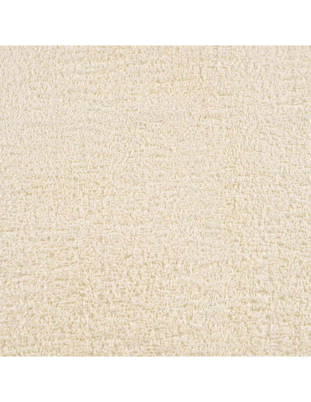 Asciugamani Ospiti 10 pz Crema 30x50 cm 360 g/m² 100% Cotone