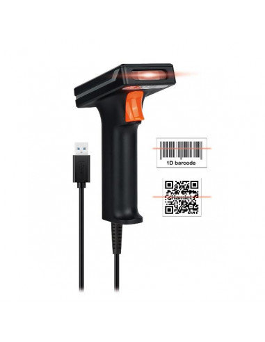BARCODE SCANNER IND 2D/1D/QR  USB