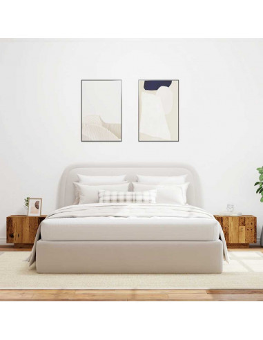 Comodino Legno Antico 100x35x40 cm in Legno Multistrato