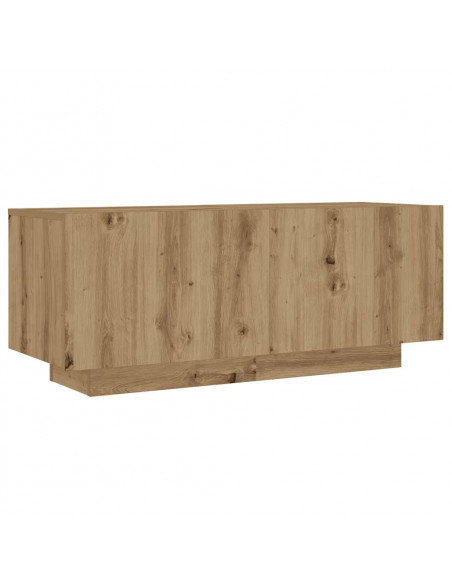 Comodino Rovere Artigianale 100x35x40 cm in Legno Multistrato