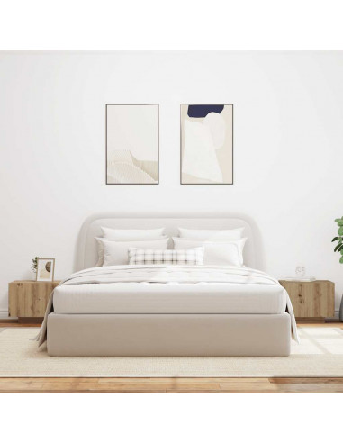 Comodino Rovere Artigianale 100x35x40 cm in Legno Multistrato