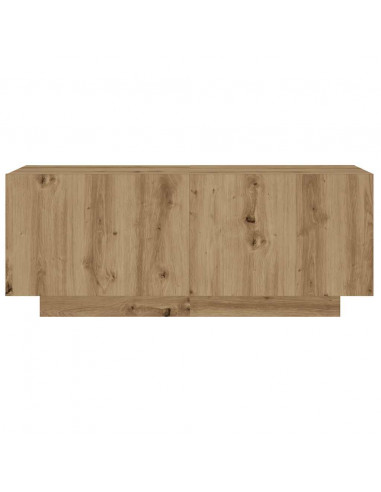 Comodino Rovere Artigianale 100x35x40 cm in Legno Multistrato