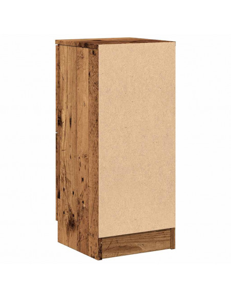 Credenza Legno Antico 30x30x70 cm in Legno Multistrato