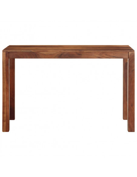Tavolo da Pranzo 120x60x76 cm in Legno Massello di Acacia