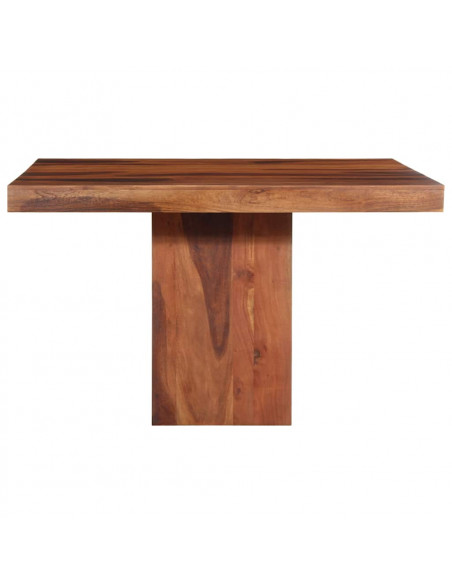 Tavolo da Pranzo 120x120x77 cm Legno Massello di Acacia