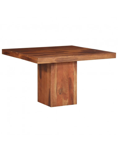 Tavolo da Pranzo 120x120x77 cm Legno Massello di Acacia