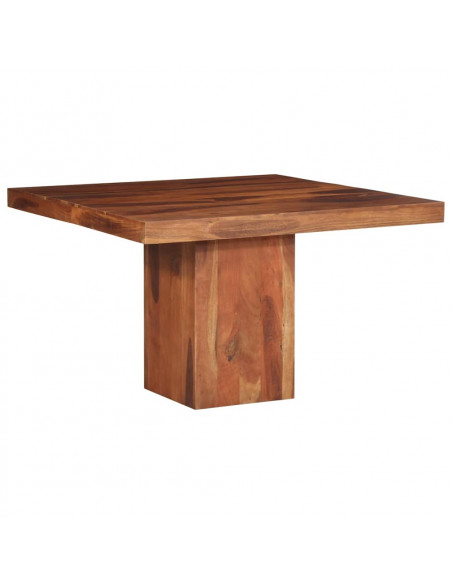 Tavolo da Pranzo 120x120x77 cm Legno Massello di Acacia