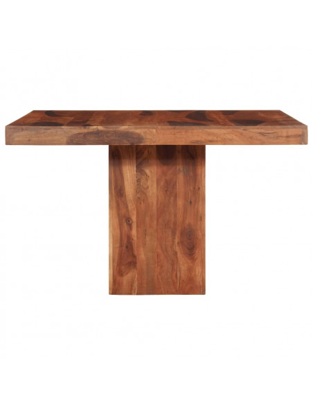 Tavolo da Pranzo 120x120x77 cm Legno Massello di Acacia