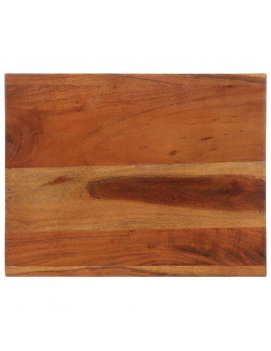 Tavolino 37x29x40 cm in Legno Massello di Acacia