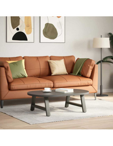 Gambe Tavolino Caffè a A 2 pz Antracite 70x(30-31)cm in Acciaio