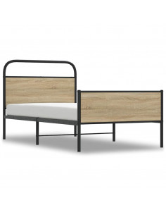 Giroletto senza Materasso Rovere Sonoma 107x203cm in Truciolato