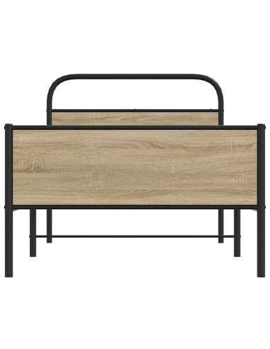 Giroletto senza Materasso Rovere Sonoma 107x203cm in Truciolato