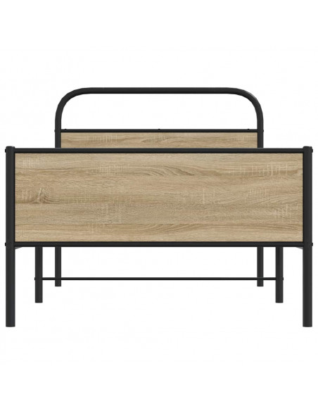 Giroletto senza Materasso Rovere Sonoma 107x203cm in Truciolato
