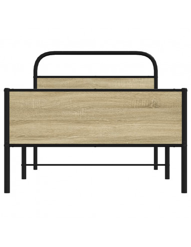 Giroletto senza Materasso Rovere Sonoma 107x203cm in Truciolato