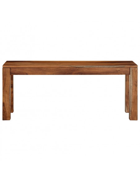 Panca 110 cm in Legno Massello di Acacia