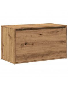 Panca Ingresso 80x40x45 cm Rovere Artigianale Legno Multistrato