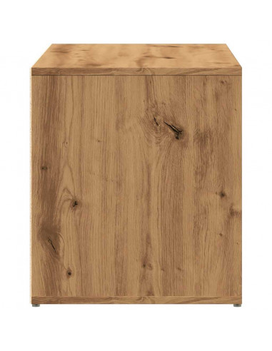 Panca Ingresso 80x40x45 cm Rovere Artigianale Legno Multistrato