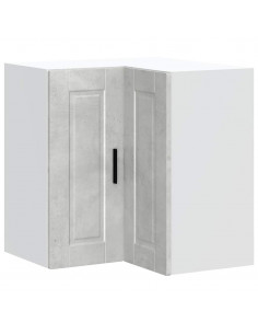 Pensile da Cucina ad Angolo Porto Grigio Cemento in Truciolato