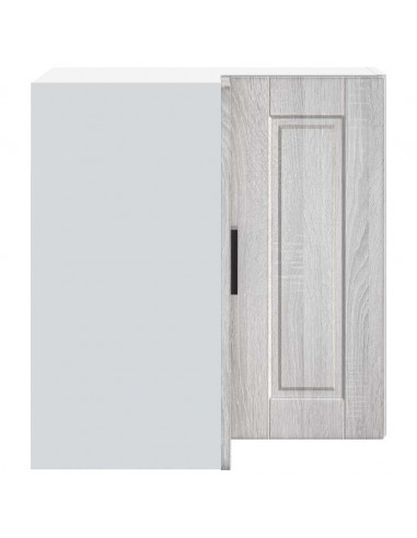 Pensile da Cucina ad Angolo Porto Grigio Sonoma in Truciolato