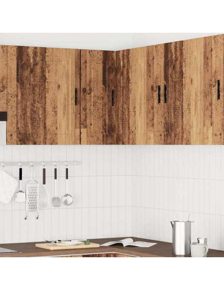 Pensile da Cucina ad Angolo Porto Legno Antico in Truciolato