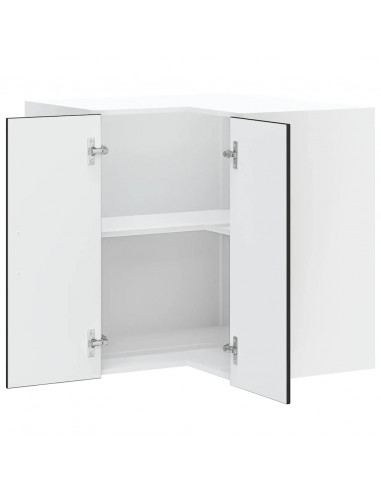 Pensile da Cucina ad Angolo Porto Nero in Legno Multistrato