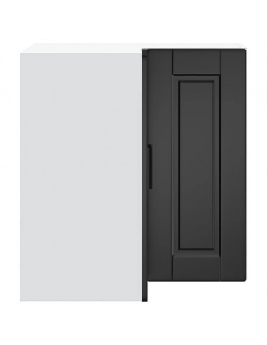 Pensile da Cucina ad Angolo Porto Nero in Legno Multistrato