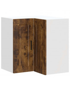 Pensile da Cucina ad Angolo Porto Rovere Fumo Legno Multistrato