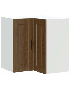 Pensile da Cucina ad Angolo Porto Rovere Marrone in Truciolato