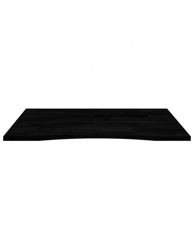 Piano Scrivania Marrone Scuro 100x80x2,5 cm in Rovere Massello