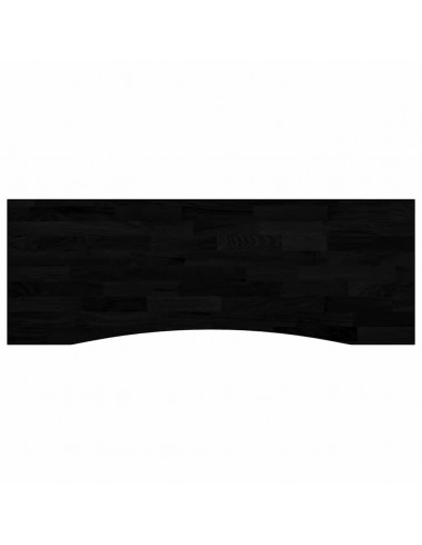 Piano Scrivania Marrone Scuro 140x60x2,5 cm in Rovere Massello