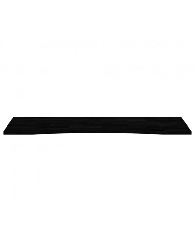 Piano Scrivania Marrone Scuro 140x60x2,5 cm in Rovere Massello