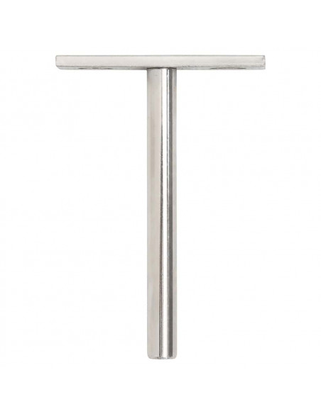 Staffe Mensole Galleggianti 12pz Ø10x100 mm Acciaio al Carbonio