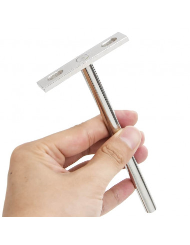 Staffe Mensole Galleggianti 12pz Ø10x150 mm Acciaio al Carbonio