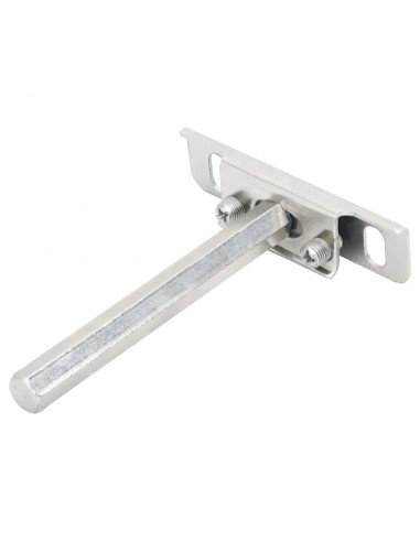 Staffe Mensole Galleggianti 12pz Ø12x100 mm Acciaio al Carbonio