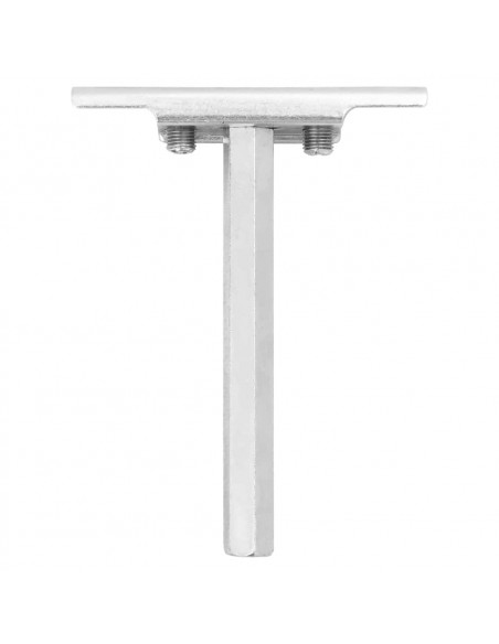 Staffe Mensole Galleggianti 12pz Ø12x100 mm Acciaio al Carbonio